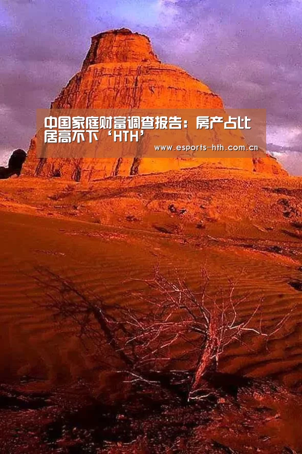 中国家庭财富调查报告：房产占比居高不下‘HTH’(图1)